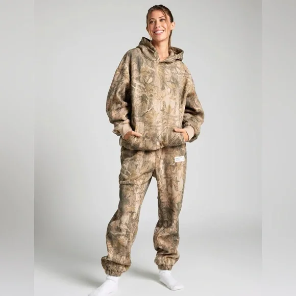 Comfrt Camo Hoodie High Sierra Size L - Picture 4 of 6